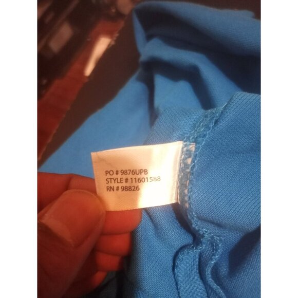 US Polo Assn. NEW Short Sleeve Polo Shirt Mens Medium M Blue Pony Casual Top NWT - Picture 10 of 12